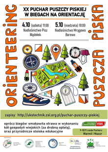 XX PUCHAR PUSZCZY PISKIEJ W BIEGACH NA ORIENTACJĘ